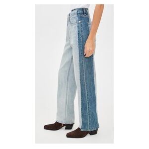 rag & bone Women's Shea High Rise Straight Jeans